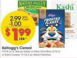 Ralphs Kellogg's Cereal offer