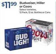 Rite Aid Budweiser, Miller Or Coors offer