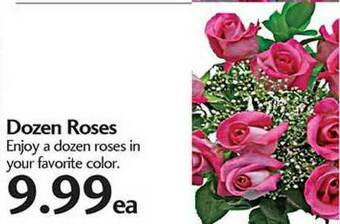 Sunset Foods Dozen Roses offer
