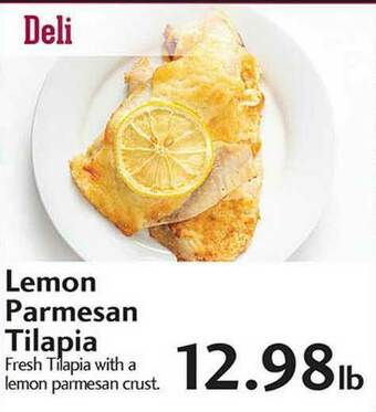 Sunset Foods Lemon Parmesan Tilapia offer