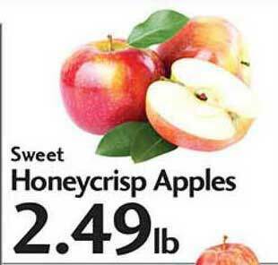 Sunset Foods Sweet Honeycrisp Apples offer