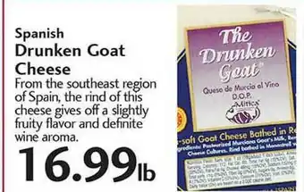 Sunset Foods Drunken Goat Cheese offer