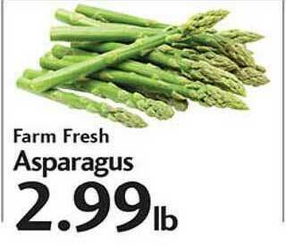 Sunset Foods Farm Fresh Asparagus offer