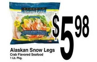 Super Saver Alaskan Snow Legs offer