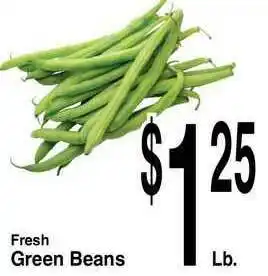 Super Saver Green Beans offer