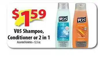 V05 Shampoo, Conditioner Or 2 In 1
