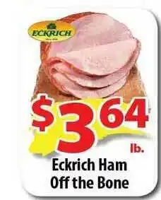 Wholesale Food Outlet Eckrich Ham Off The Bone offer