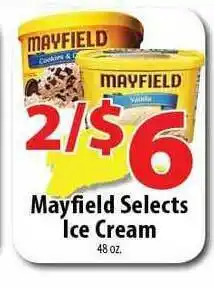 Wholesale Food Outlet Mayfield Selects Ice Cream offer
