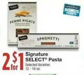 Amigos United Signature Select Pasta offer