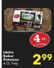 Fairplay Idaho Baker Potatoes offer