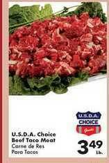 Fairplay U.s.d.a. Choice Beef Taco Meat offer