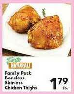 Fairplay Family Pack Boneless Skinless Chicken Thighs offer