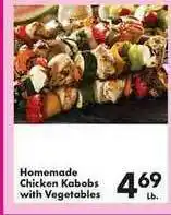Fairplay Homemade Chicken Kabobs With Vegetables offer