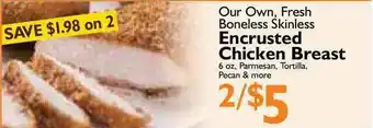 Festival Foods Encrusted Chicken Breast offer