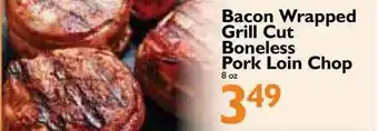 Festival Foods BAacon Wrapped Grill Cut Boneless Pork Loin Chop offer