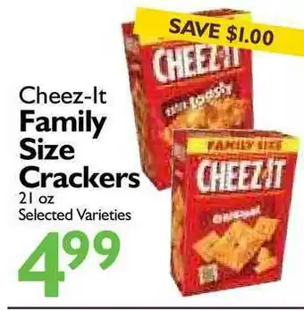 Festival Foods Cheez-It Family Size Crackers offer