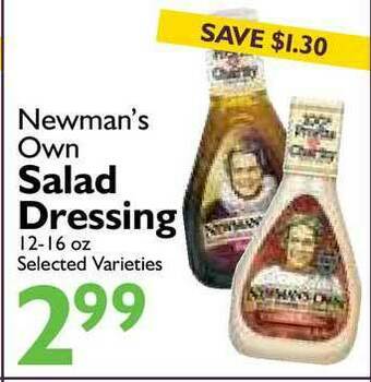 Festival Foods Newman's Own Salad Dressing offer