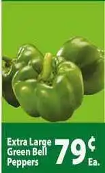 Food Giant Extra Large Green Bell Peppers offer