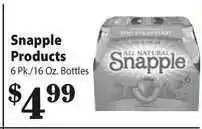 Snapple Products