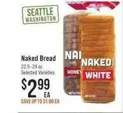Haggen Food Naked Bread offer