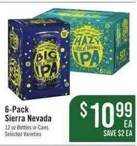 Haggen Food 6-Pack Sierra Nevada offer
