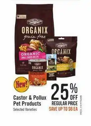 Haggen Food Castor & Pollux Pet Products offer