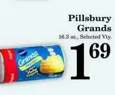 Harvest Foods Pillsbury Grands offer