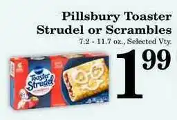 Harvest Foods Pillsbury Toaster Shrudel Or Scrambles offer