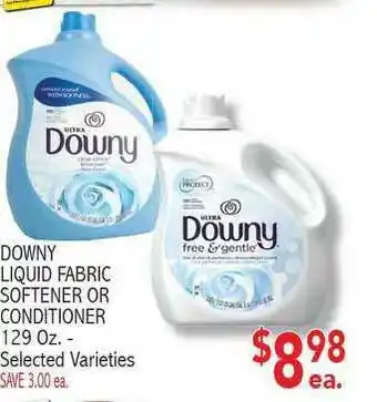Ingles Markets Downy Liquid Fabric Softener Or Conditioner offer