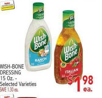 Ingles Markets Wish-bone Dressing offer