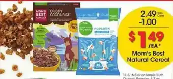 King Soopers Mom's Best Natural Cereal offer