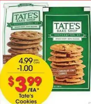 King Soopers Tate's Cookies offer