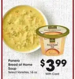 King Soopers Panera Bread At Home Soup offer