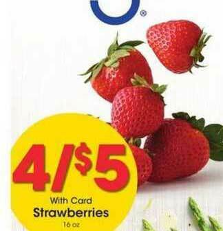Kroger Strawberries offer