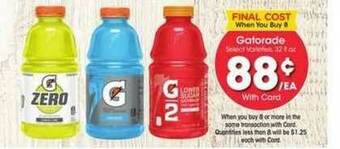 Kroger Gatorade offer