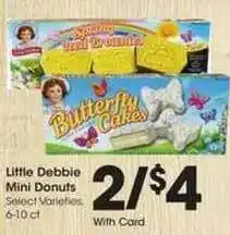 Kroger Little Debbie Mini Donuts offer