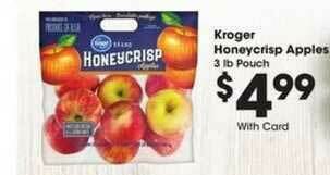 Kroger Kroger Honeycrisp Apples offer