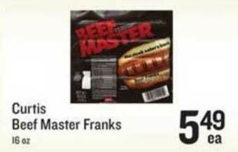 Lowes Foods Curtis Beef Master Franks offer