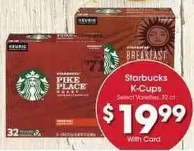 Kroger Starbucks K-Cups offer