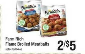 Farm Rich Flame Broiled Meatballs