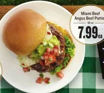Lowes Foods Miami Beef Angus Beef Patties offer