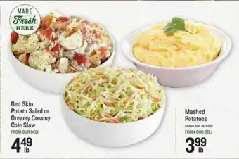 Lowes Foods Red Skin Potato Salad Or Dreamy Creamy Cole Slaw offer