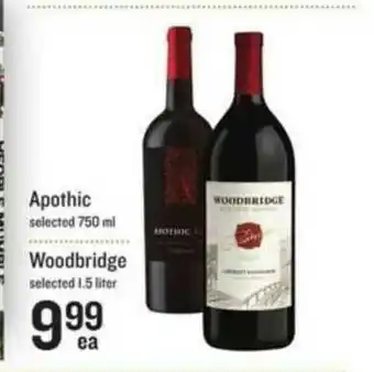 Lowes Foods Apothic , Woodbridge offer