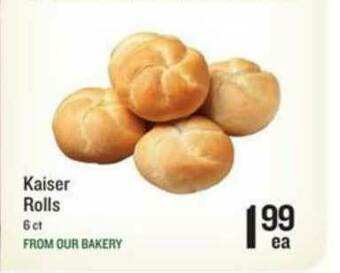 Lowes Foods Kaiser Rolls offer