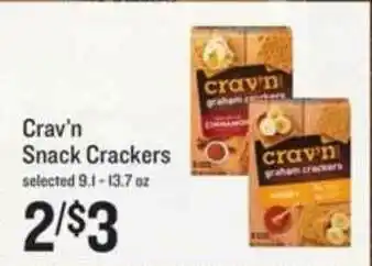 Lowes Foods Crav'n Snack Crackers offer