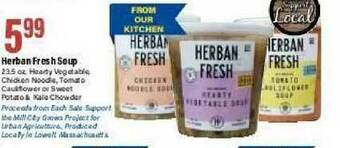 Big Y Herban Fresh Soup offer