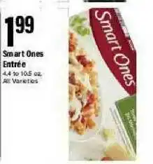 Big Y Smart Ones Entrees offer