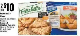 Big Y Freschetta Pizza Or Perdue Breaded Chicken Nuggets offer