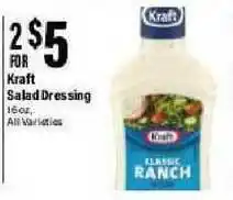 Big Y Kraft Salad Dressing offer