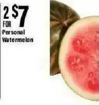 Big Y Personal Watermelon offer